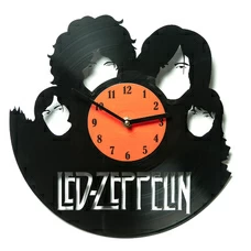 Виниловые часы «Led Zeppelin ver.2» купить в интернет-магазине Супер Пуперс