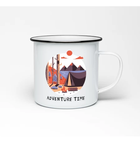 Эмалированная кружка «Adventure time»